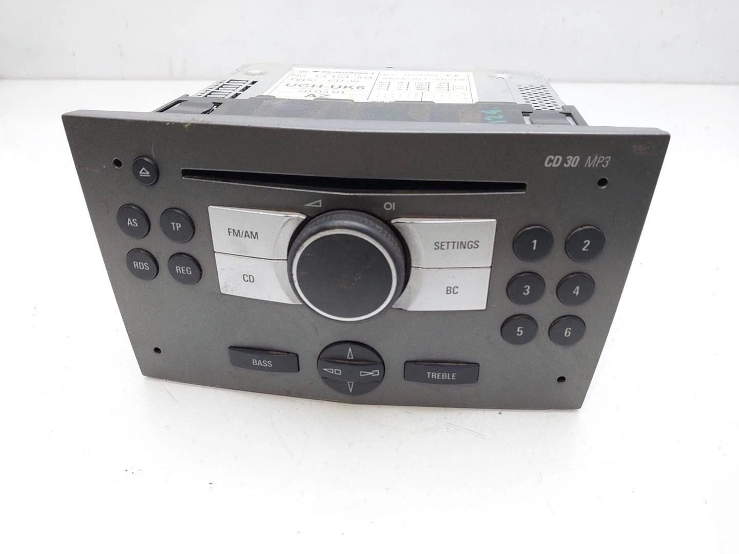 SISTEMA DE ÁUDIO RÁDIO CD OPEL ASTRA H