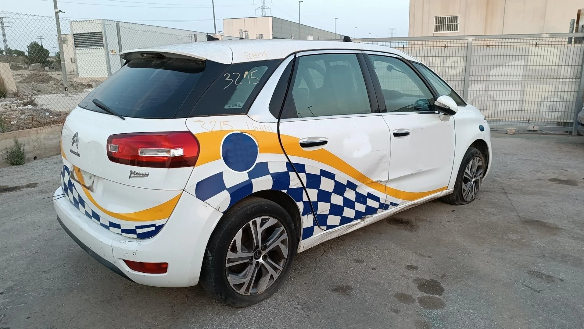 FECHADURA PORTA TRASEIRA DIREITA CITROЁN C4 PICASSO II