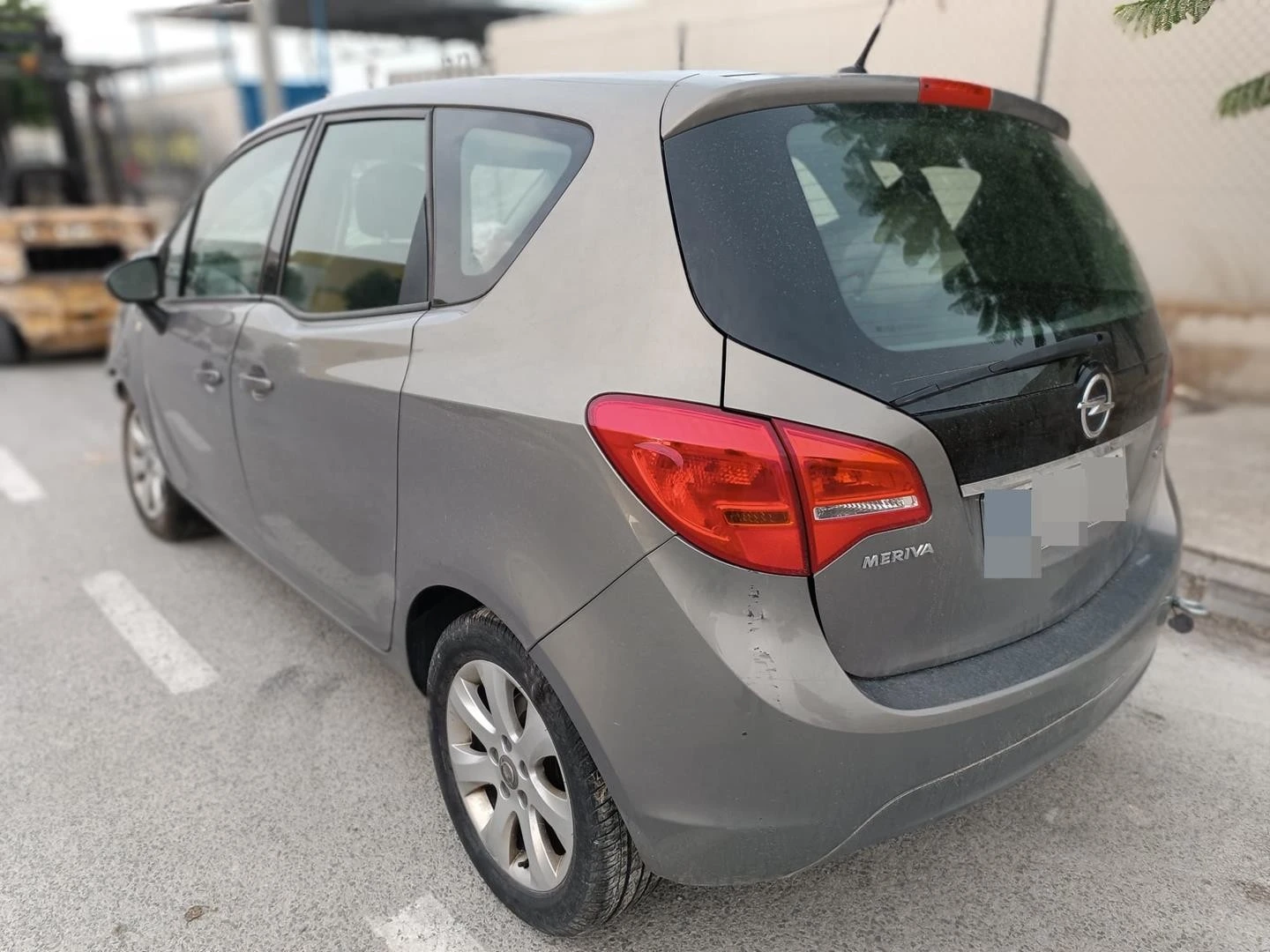 CHAPELEIRA DA MALA OPEL MERIVA B LIMUSINA