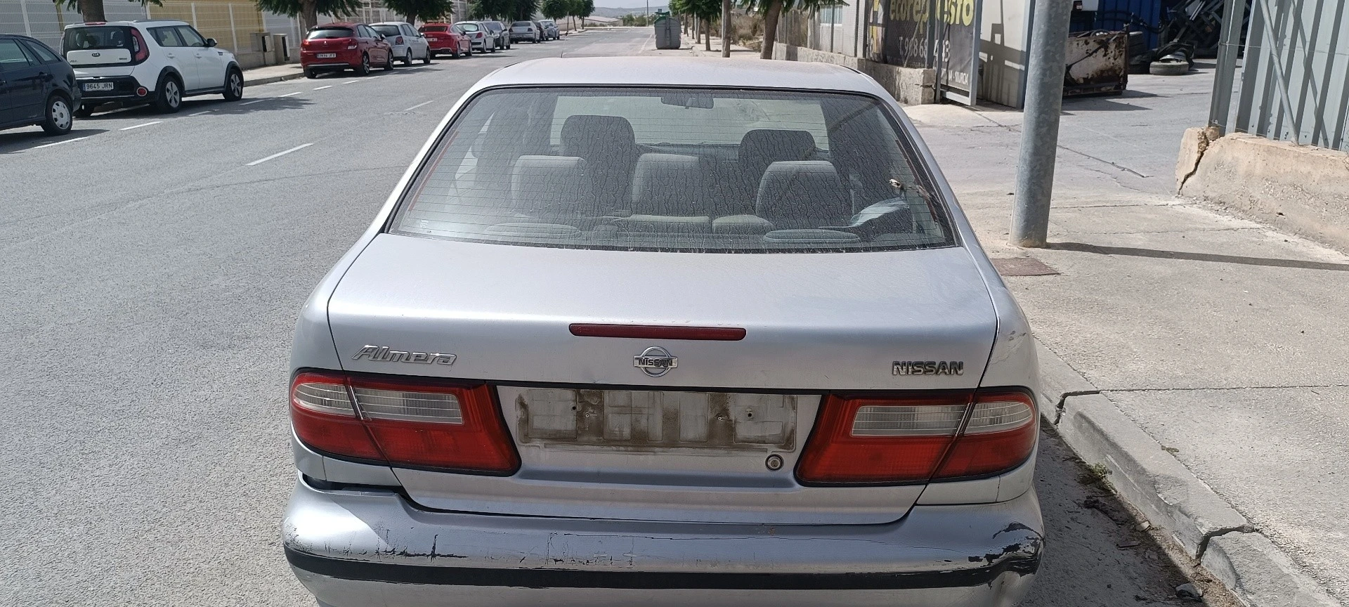 MALA TRASEIRA NISSAN ALMERA I