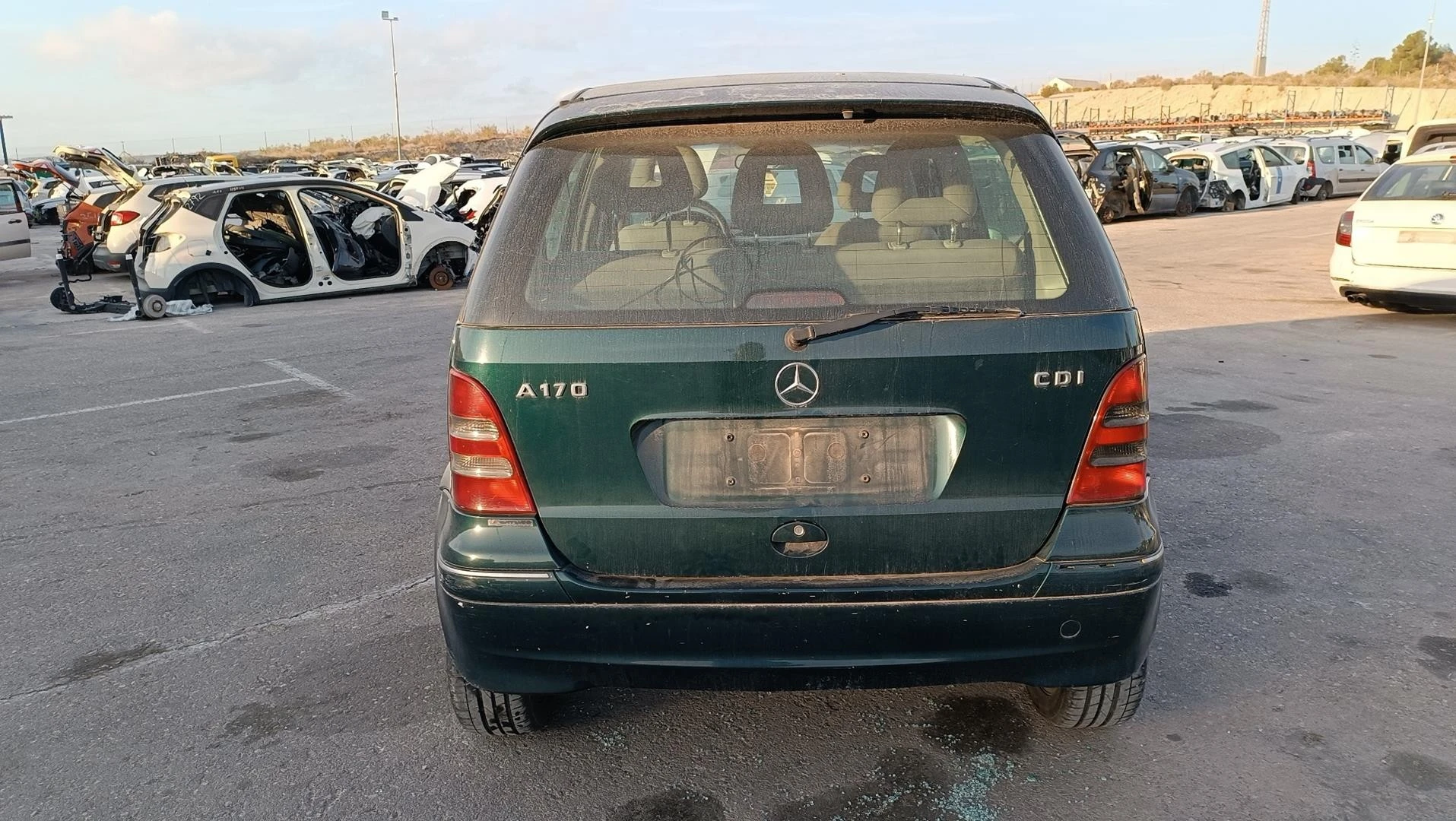 COLUNA DE DIREÇÃO MERCEDES-BENZ CLASE A