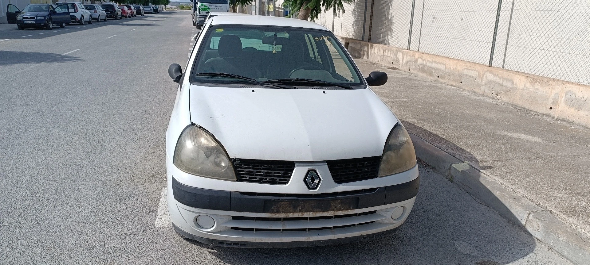 REFORÇO DO PARA-CHOQUES RENAULT CLIO II