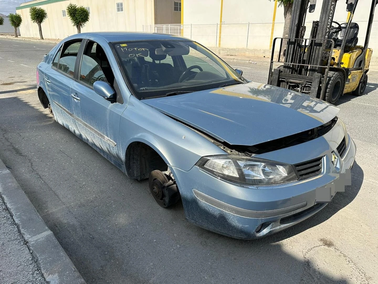 CHARRIOT FRONTAL RENAULT LAGUNA II