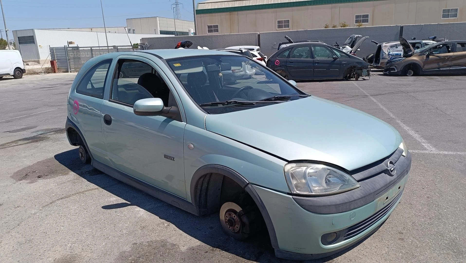 FECHADURA PORTA FRENTE DIREITA OPEL CORSA C