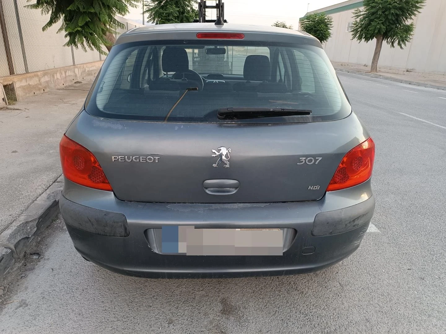 REFORÇO PARA-CHOQUES TRASEIRO PEUGEOT 307