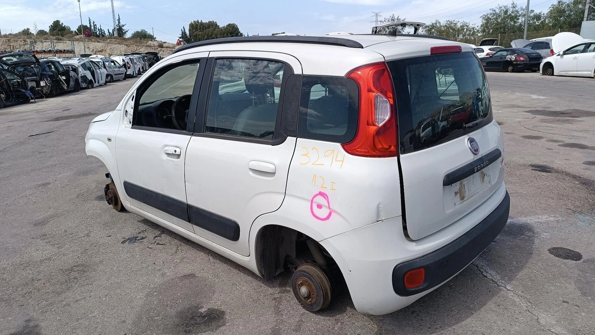 FECHADURA PORTA TRASEIRA ESQUERDA FIAT PANDA