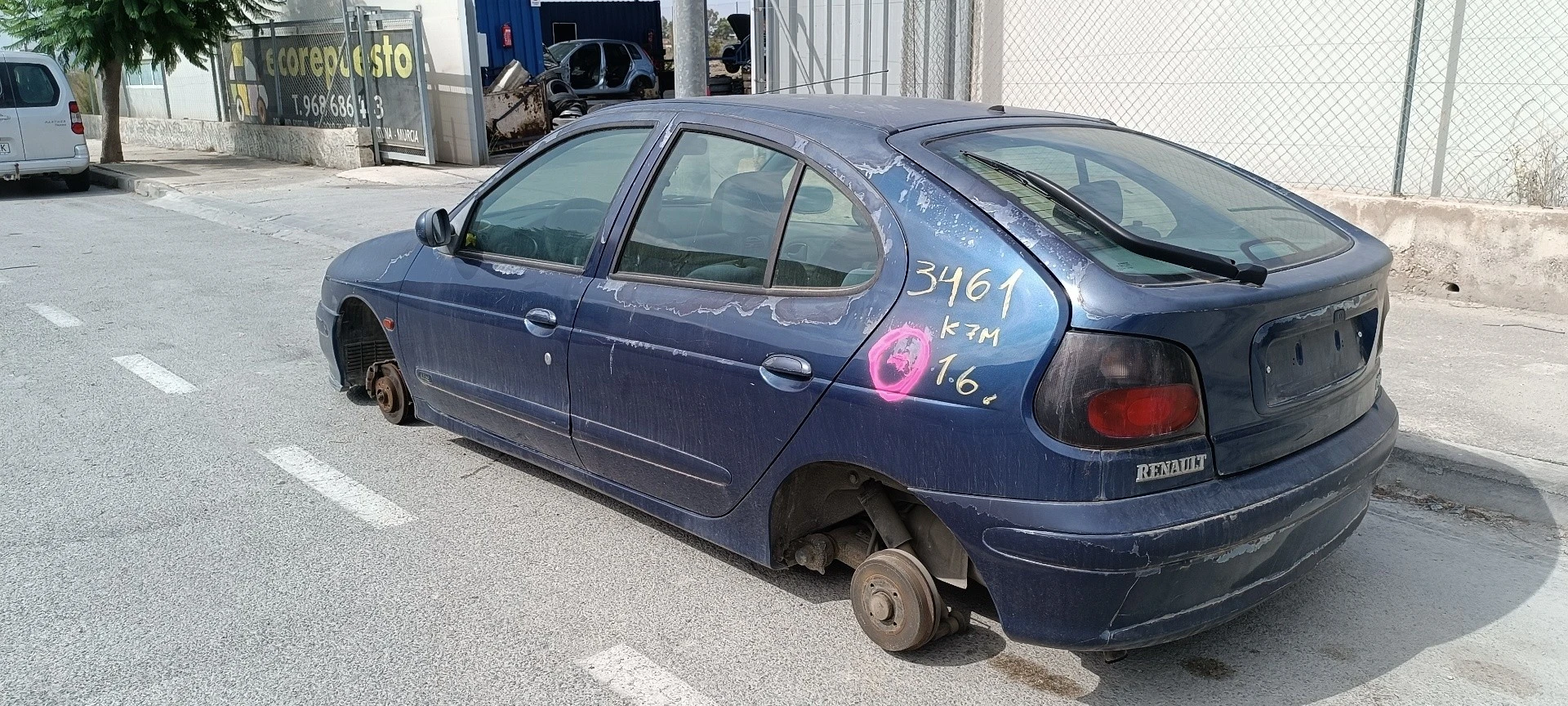 FECHADURA PORTA TRASEIRA ESQUERDA RENAULT MEGANE I CLASSIC