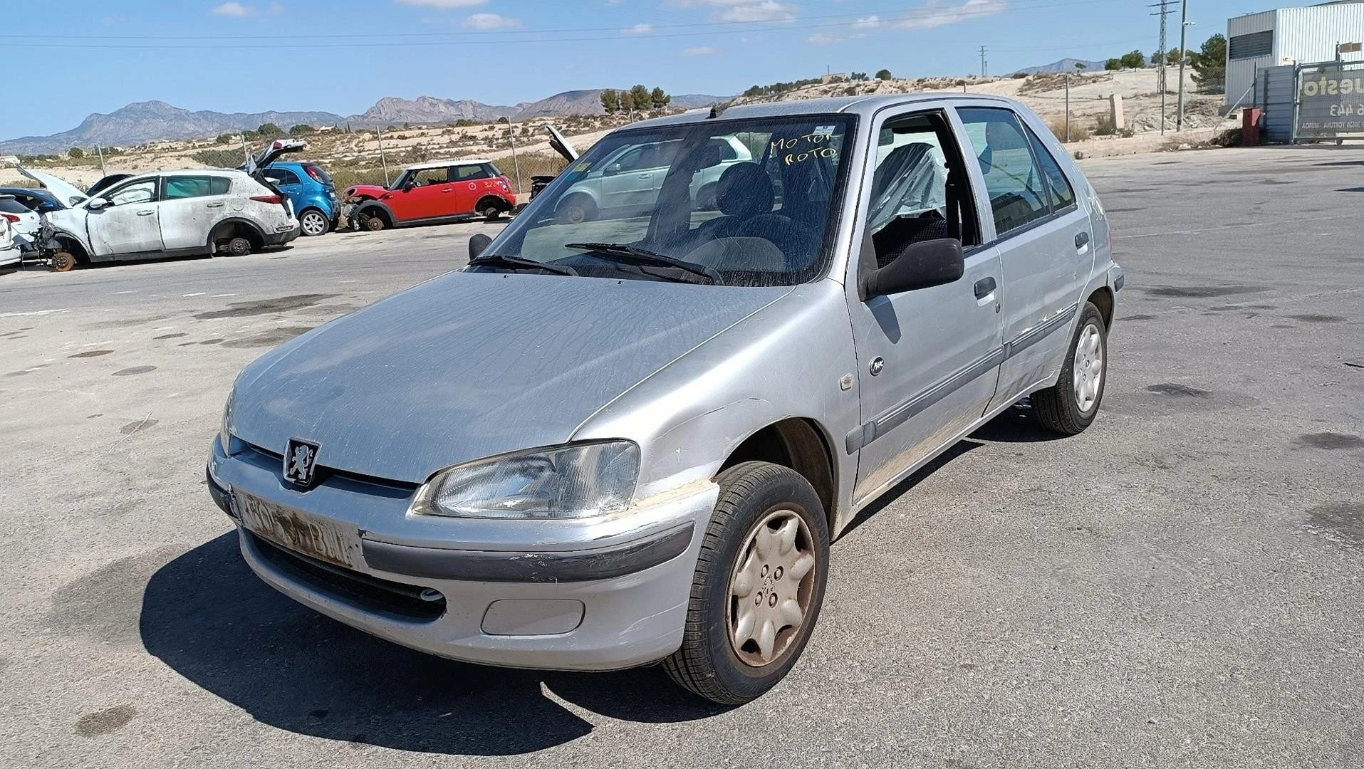 CHAPELEIRA DA MALA PEUGEOT 106 II