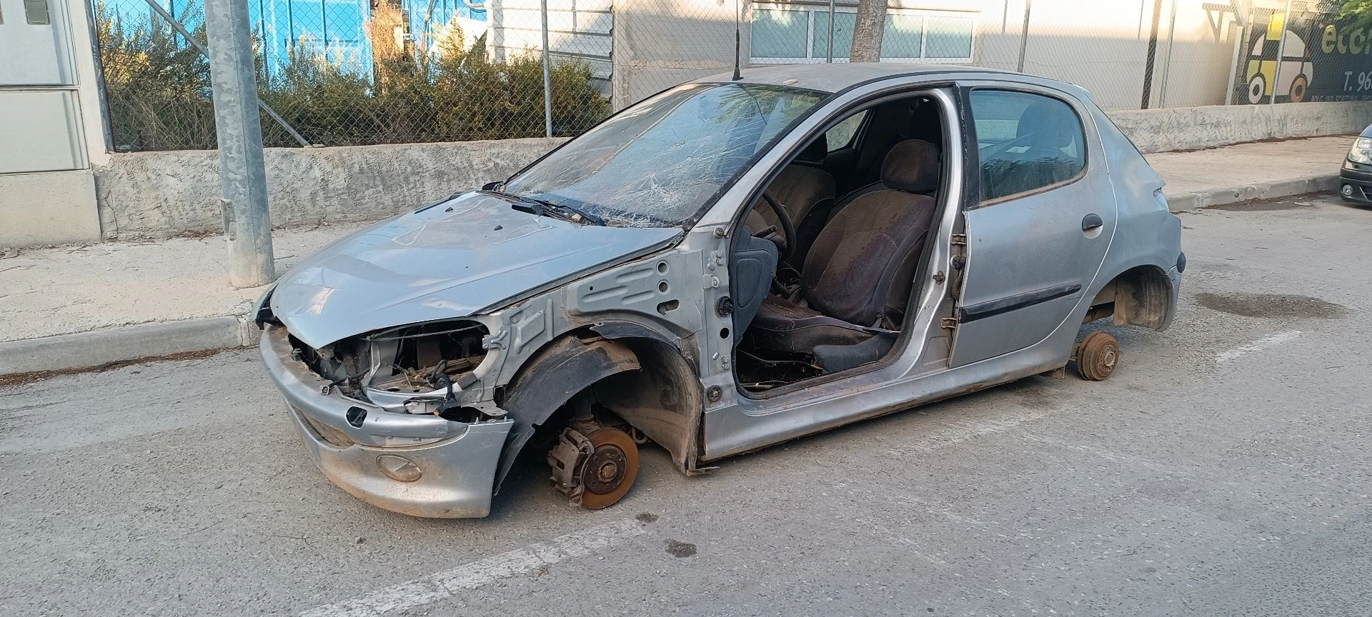 COMANDO ELEVADOR FRENTE ESQUERDO PEUGEOT 206 FASTBACK