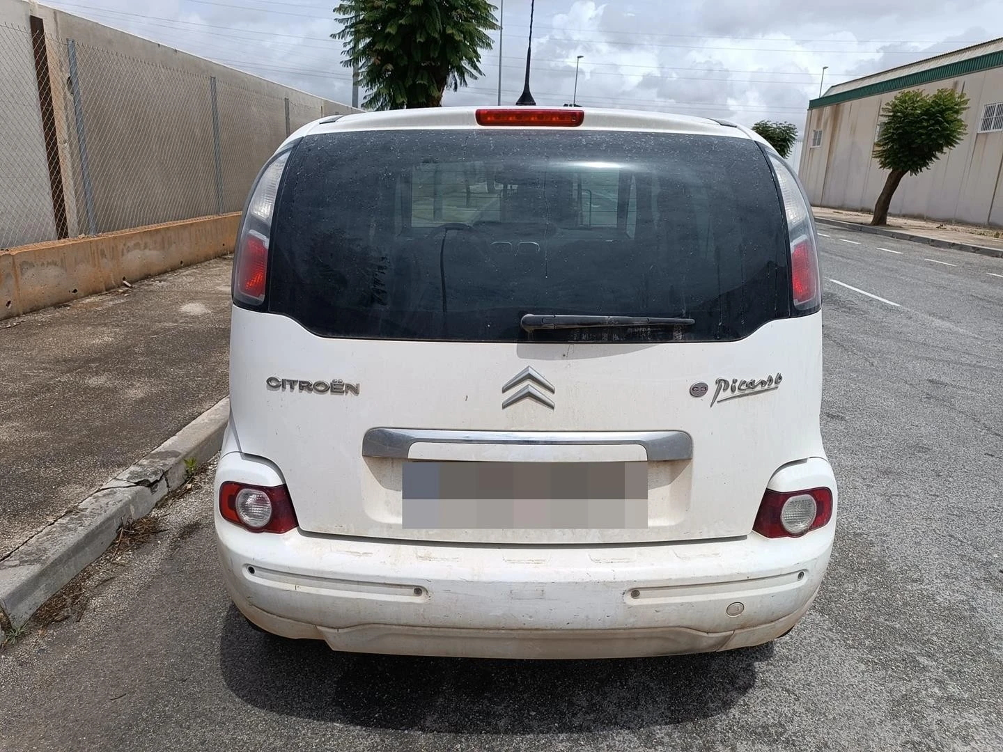 MALA TRASEIRA CITROЁN C3 PICASSO