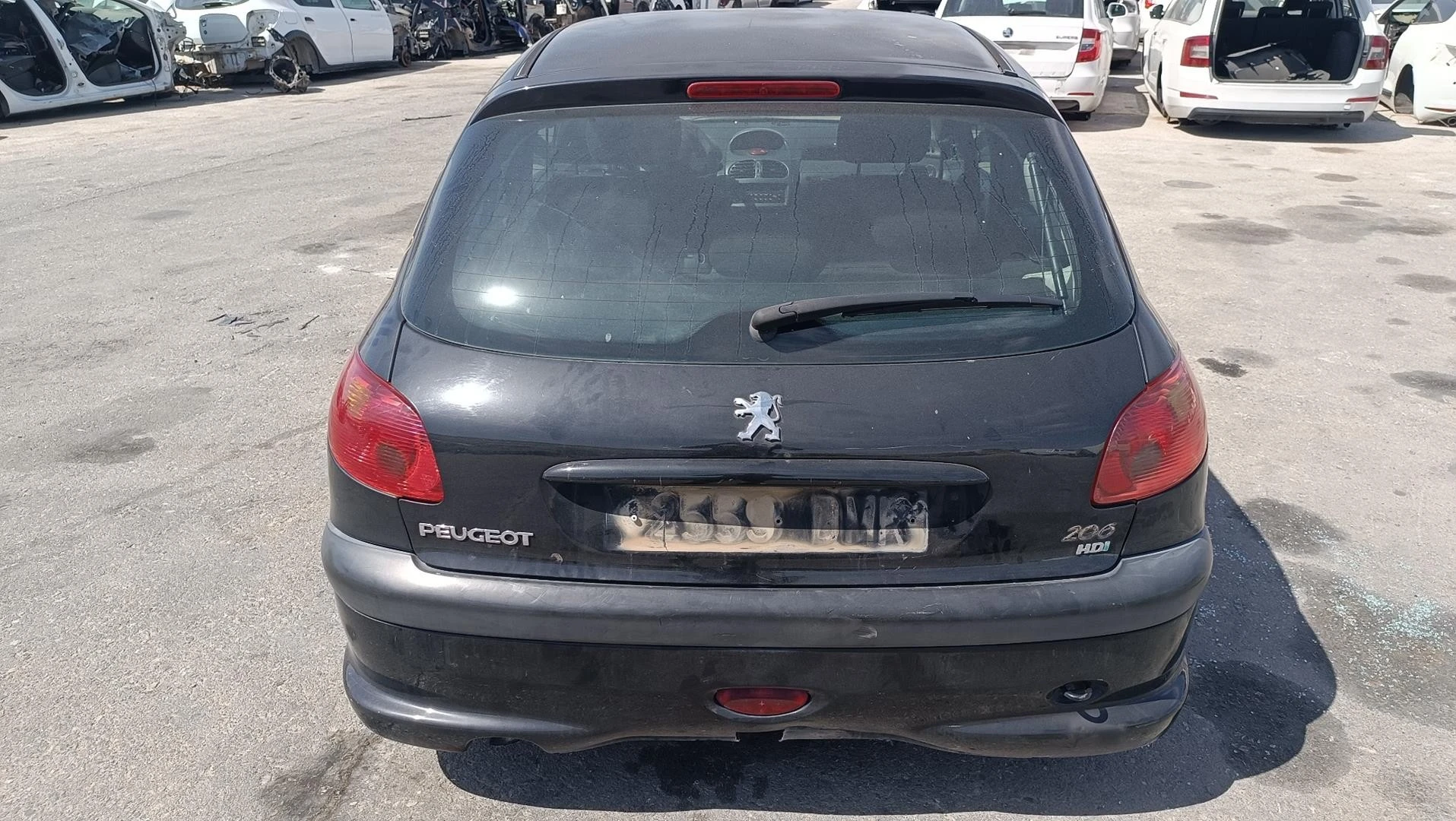 MALA TRASEIRA PEUGEOT 206 FASTBACK