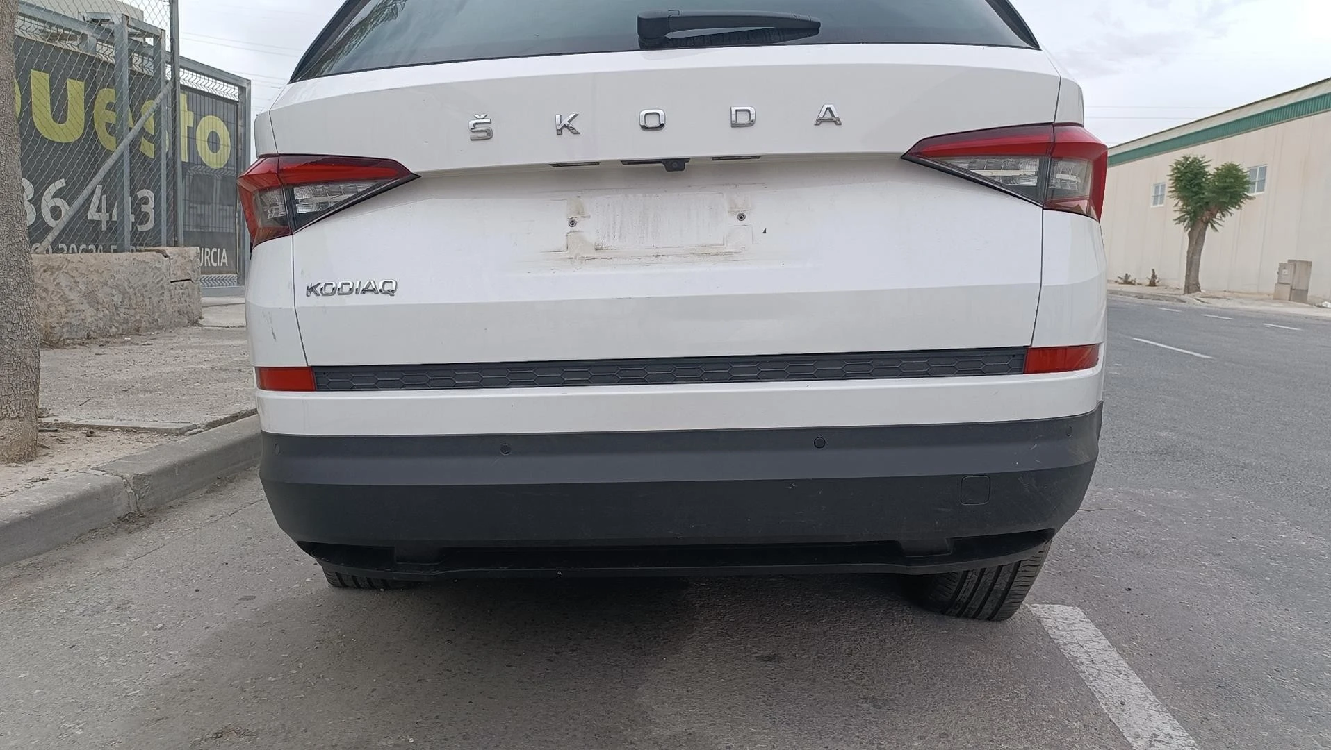 PARA-CHOQUES TRASEIRO SKODA KODIAQ