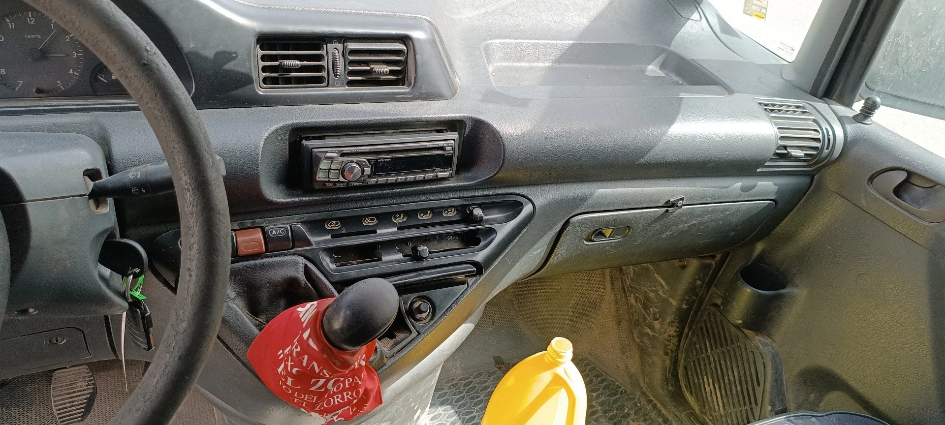 SISTEMA DE ÁUDIO RÁDIO CD CITROЁN JUMPY FURGÓN