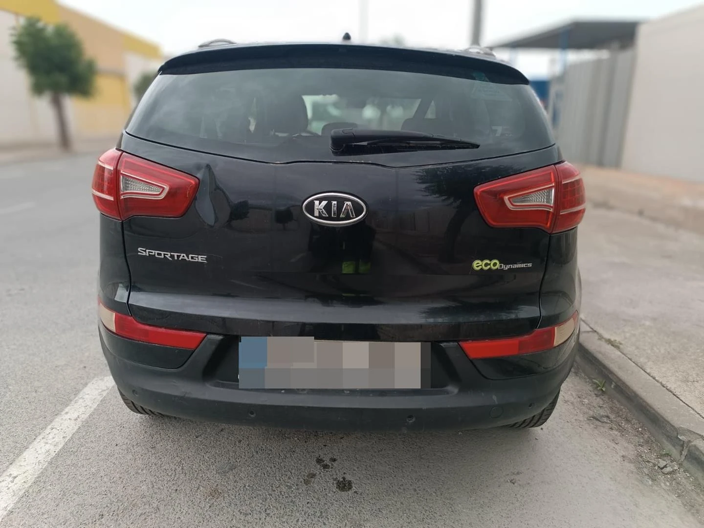 PARA-CHOQUES TRASEIRO KIA SPORTAGE