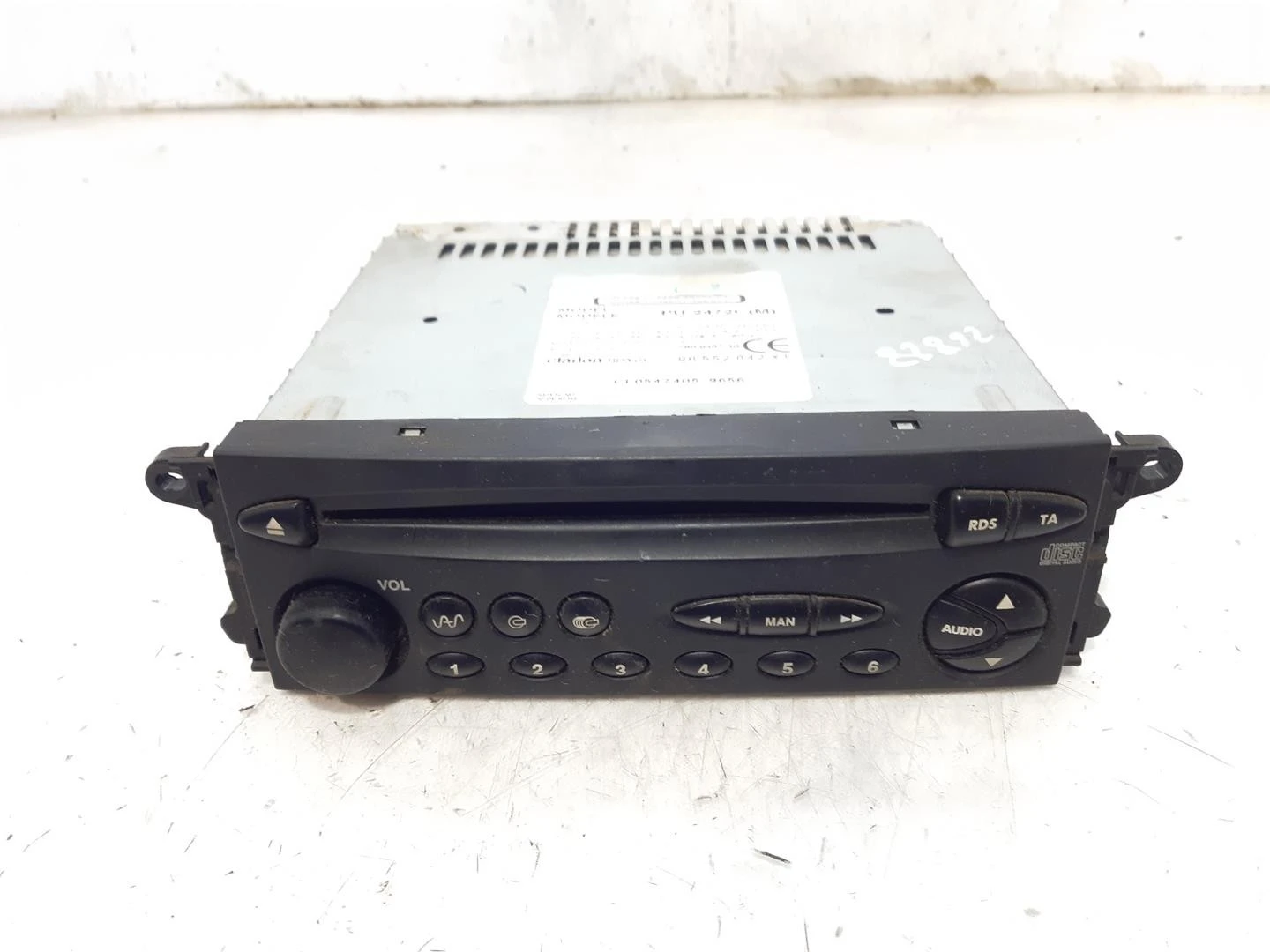 SISTEMA DE ÁUDIO RÁDIO CD CITROЁN XSARA