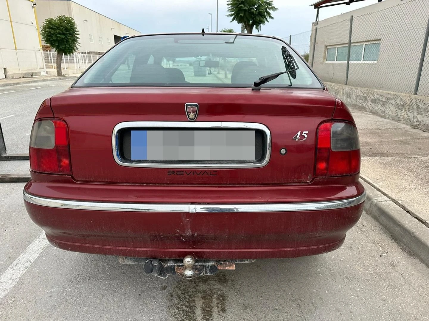 MALA TRASEIRA ROVER 45 FASTBACK