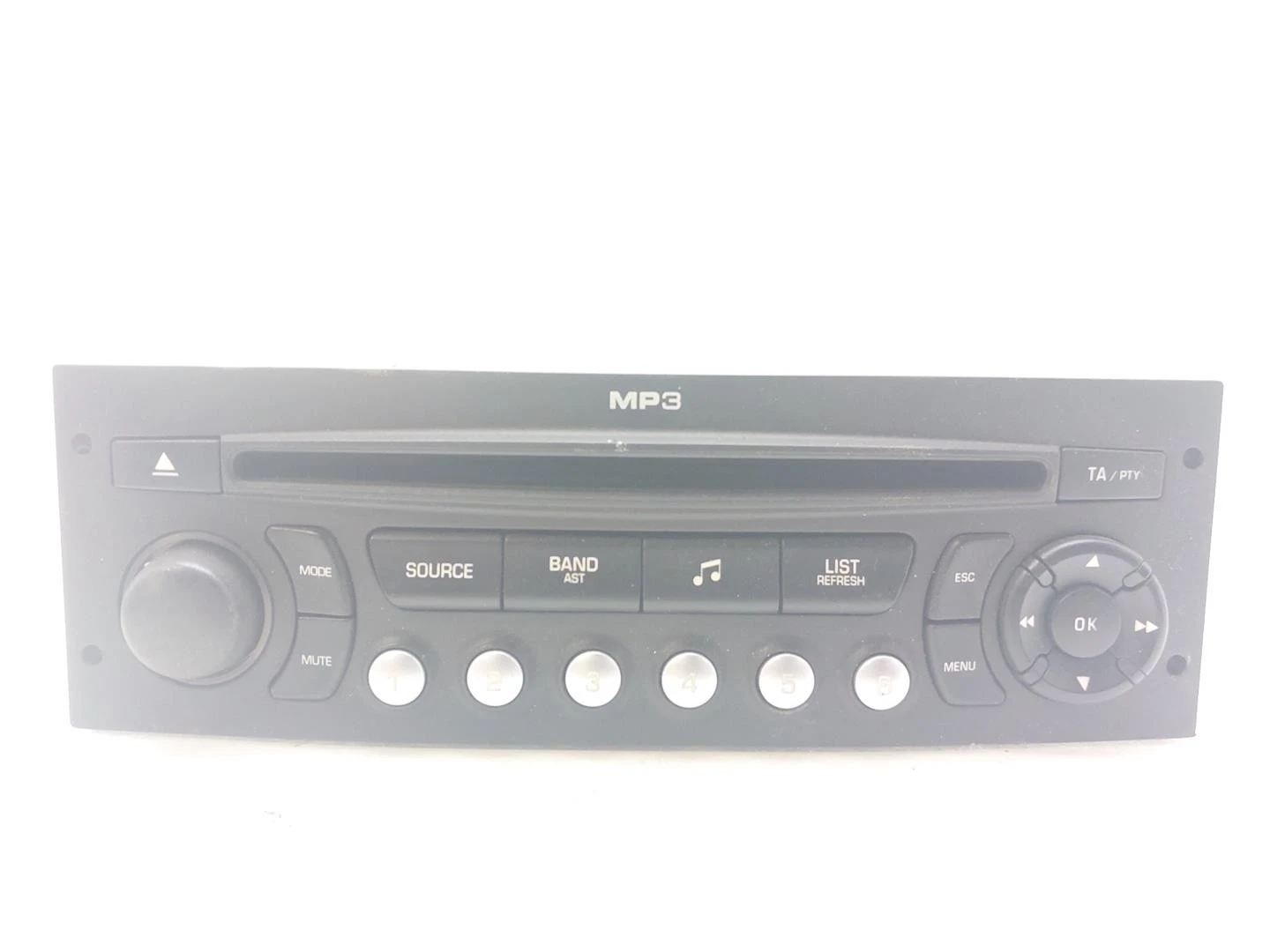 SISTEMA DE ÁUDIO RÁDIO CD CITROЁN C4 GRAND PICASSO I