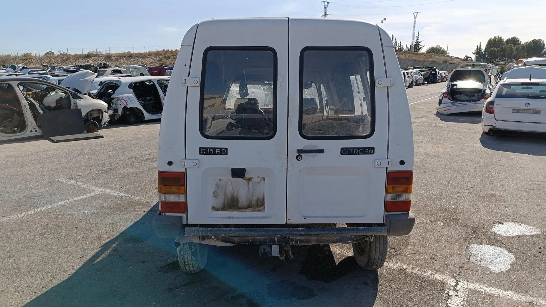 FECHADURA DE PORTA MALA CITROЁN C15