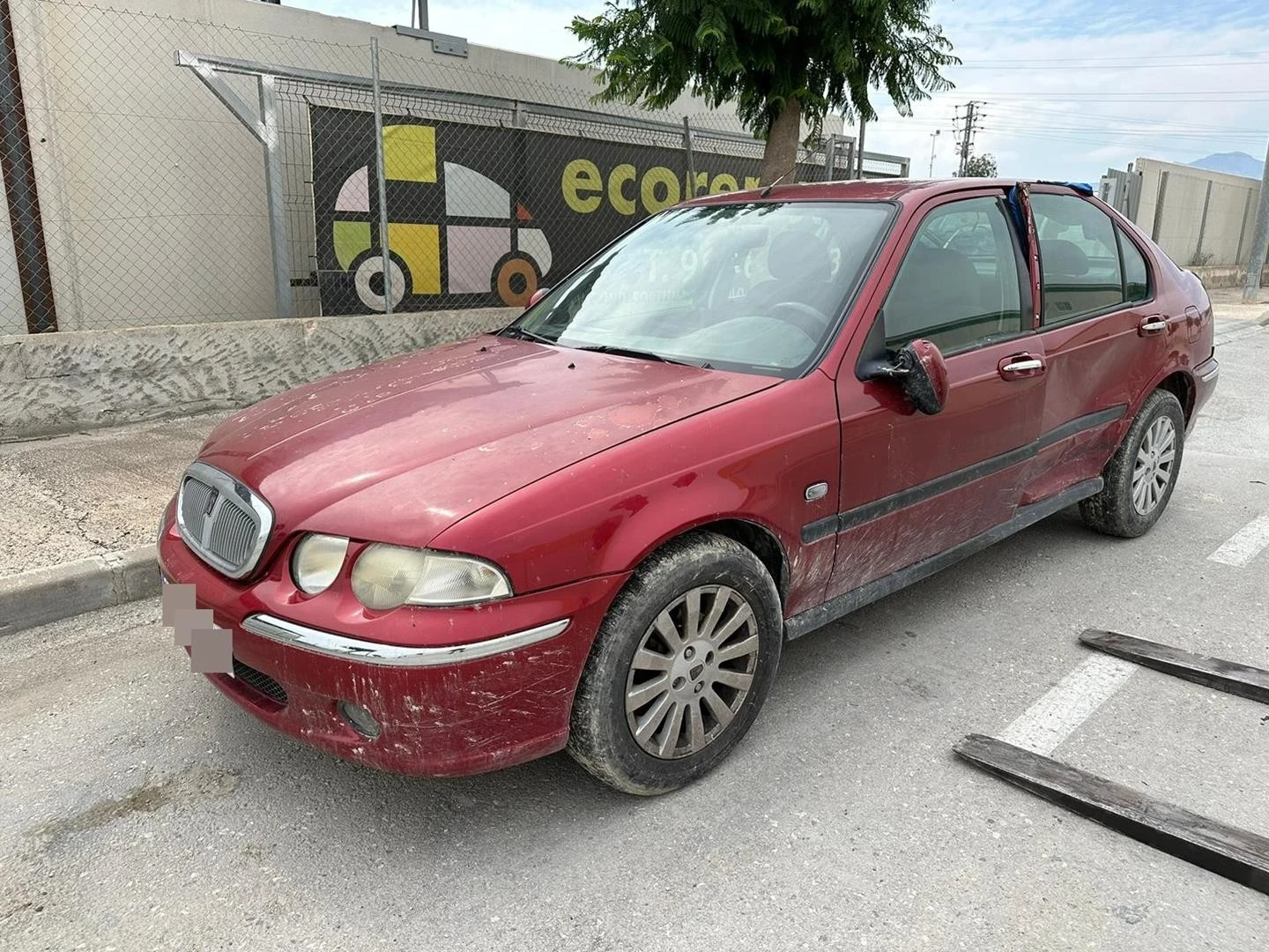 GUARDA-LAMAS FRENTE ESQUERDO ROVER 45 FASTBACK