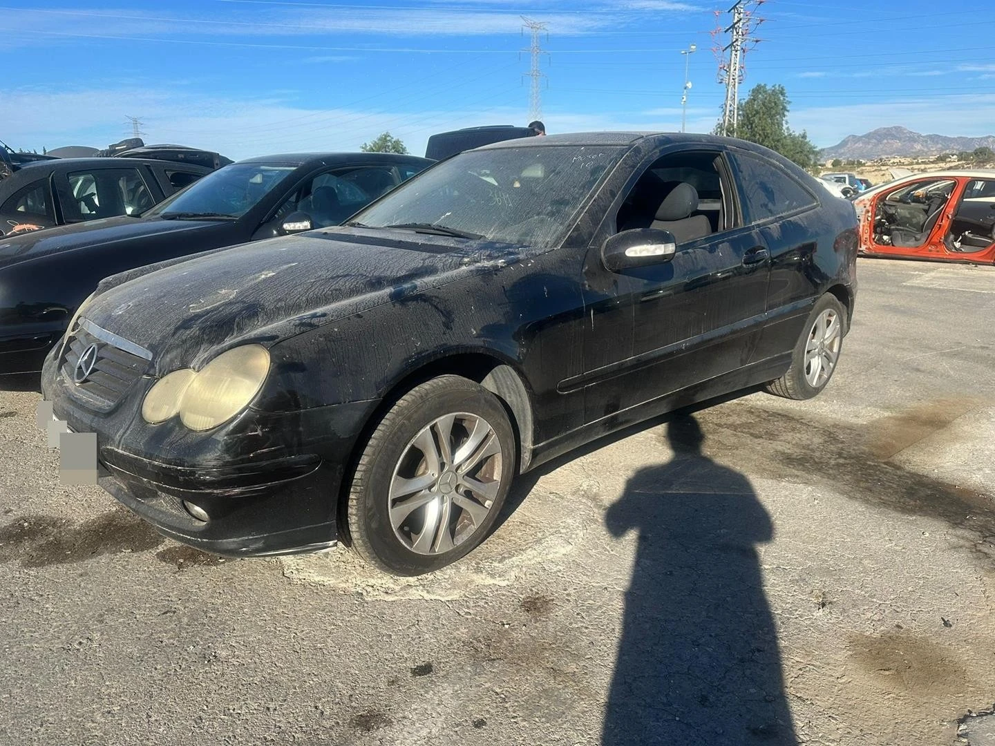 GUARDA-LAMAS FRENTE ESQUERDO MERCEDES-BENZ CLASE C COUPÉ