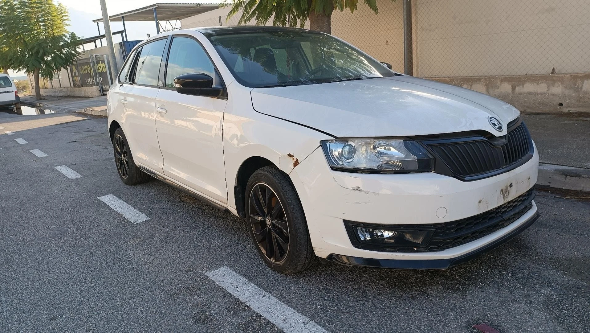 PAINEL FRONTAL SKODA RAPID