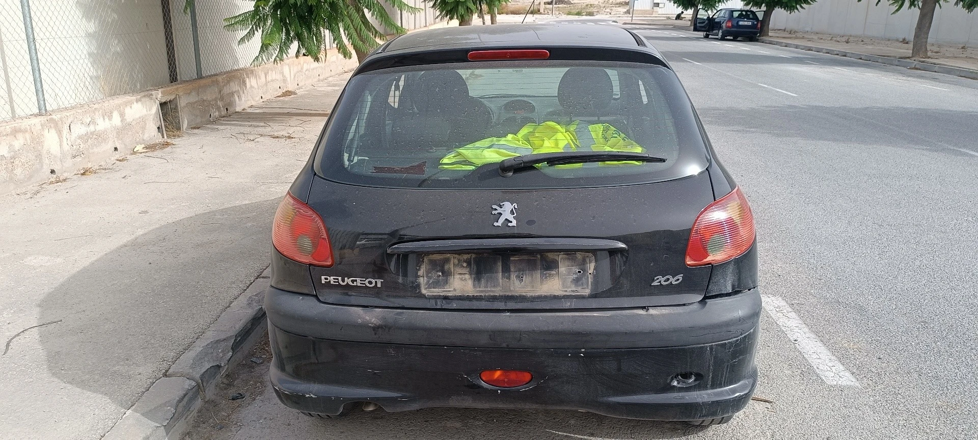 MALA TRASEIRA PEUGEOT 206 FASTBACK