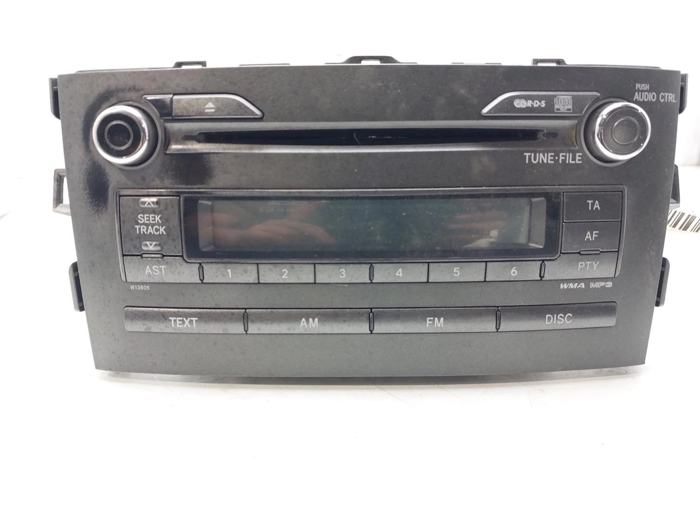 SISTEMA DE ÁUDIO RÁDIO CD TOYOTA AURIS