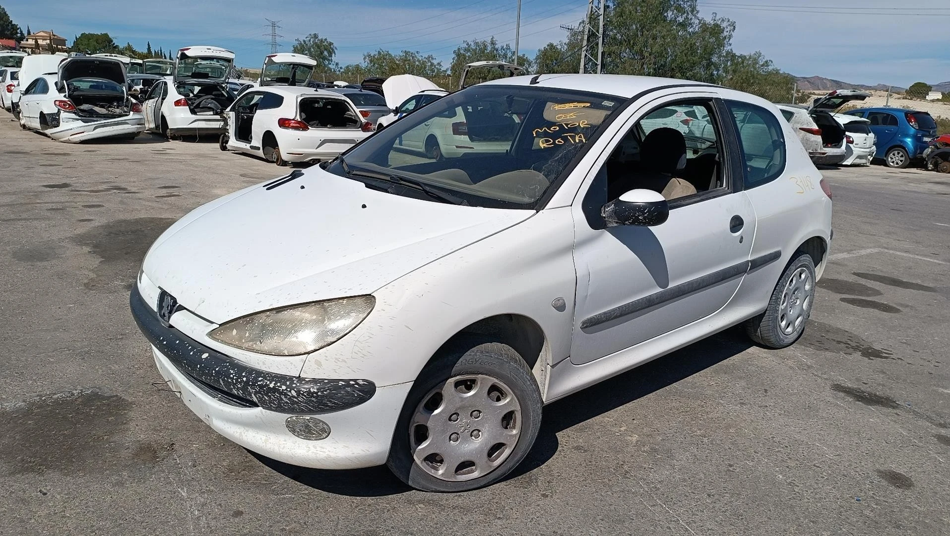 FECHADURA PORTA FRENTE ESQUERDA PEUGEOT 206 FASTBACK