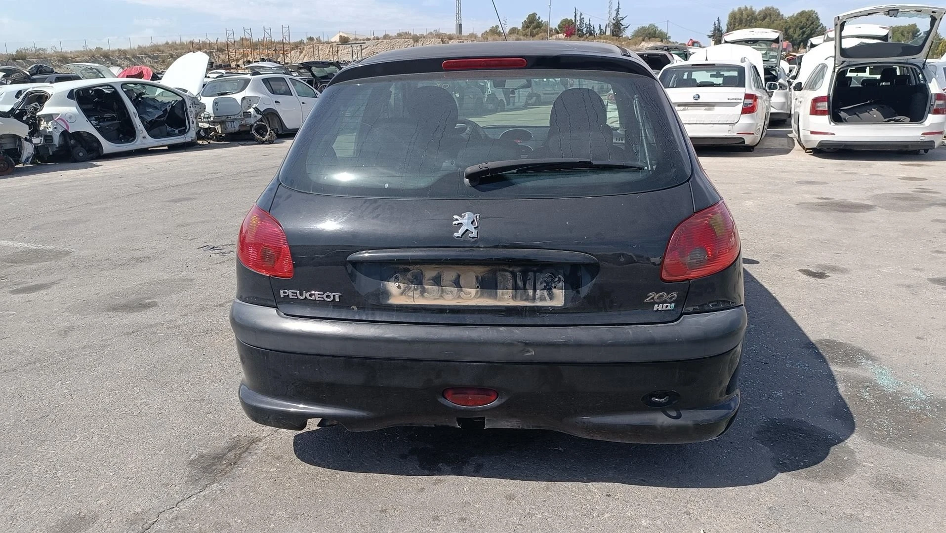 FECHADURA DE PORTA MALA PEUGEOT 206 FASTBACK