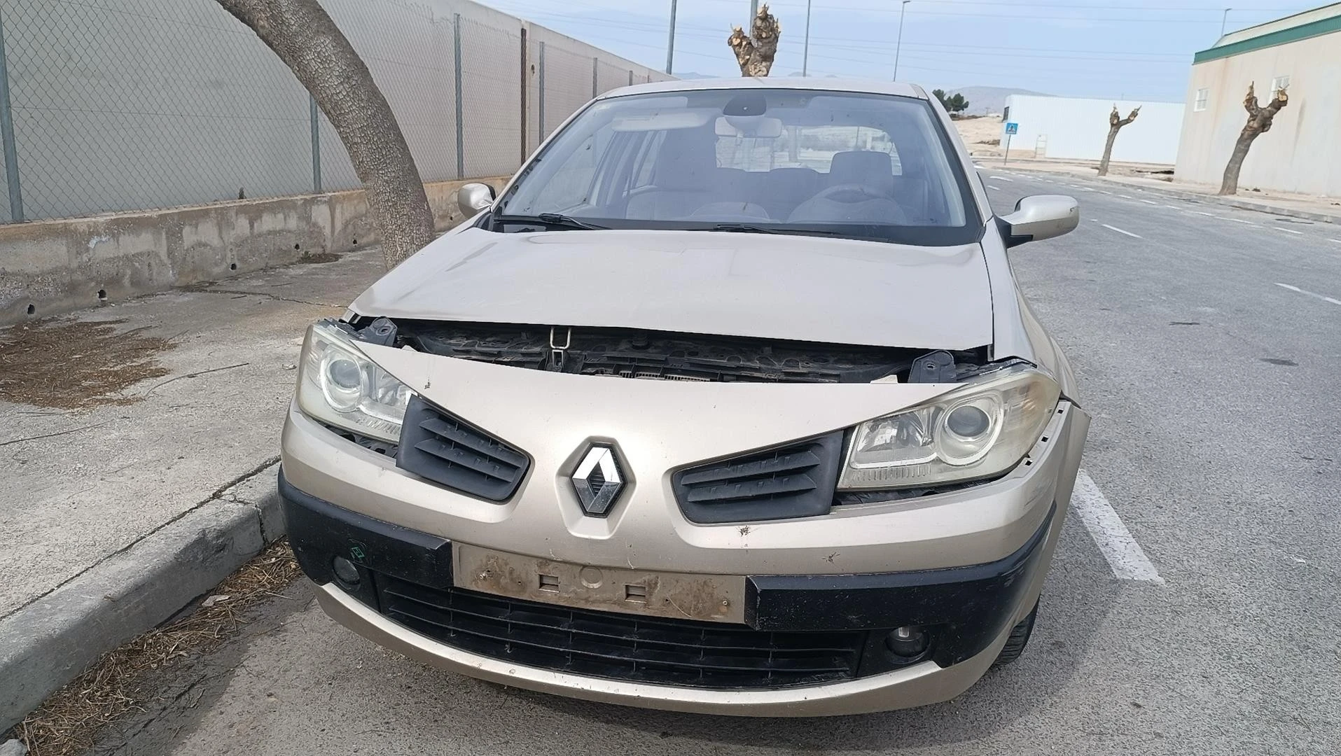 REFORÇO DO PARA-CHOQUES RENAULT MEGANE II