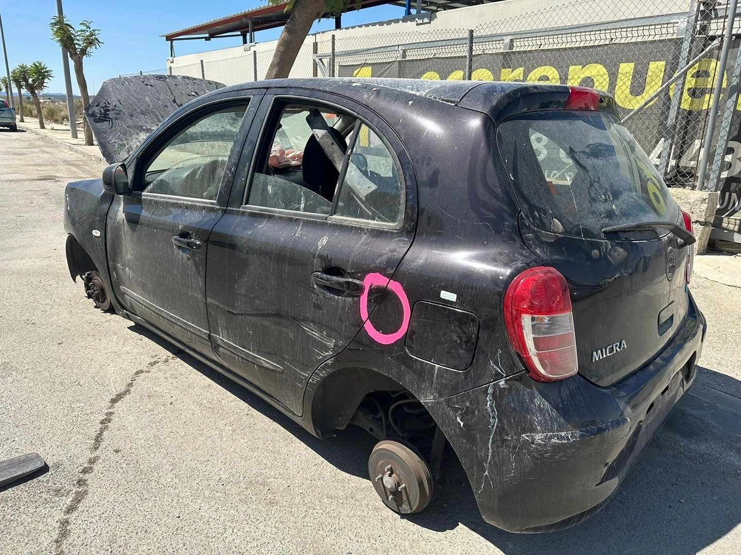 FECHADURA PORTA TRASEIRA ESQUERDA NISSAN MICRA IV