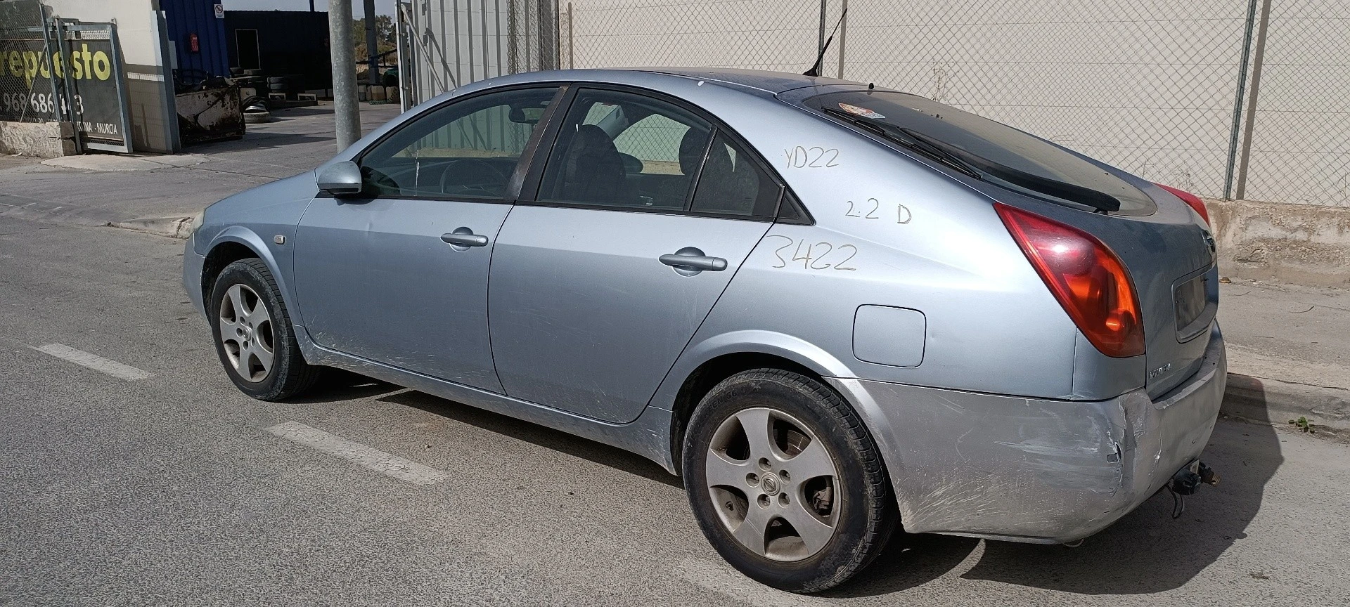 FECHADURA PORTA TRASEIRA ESQUERDA NISSAN PRIMERA HATCHBACK