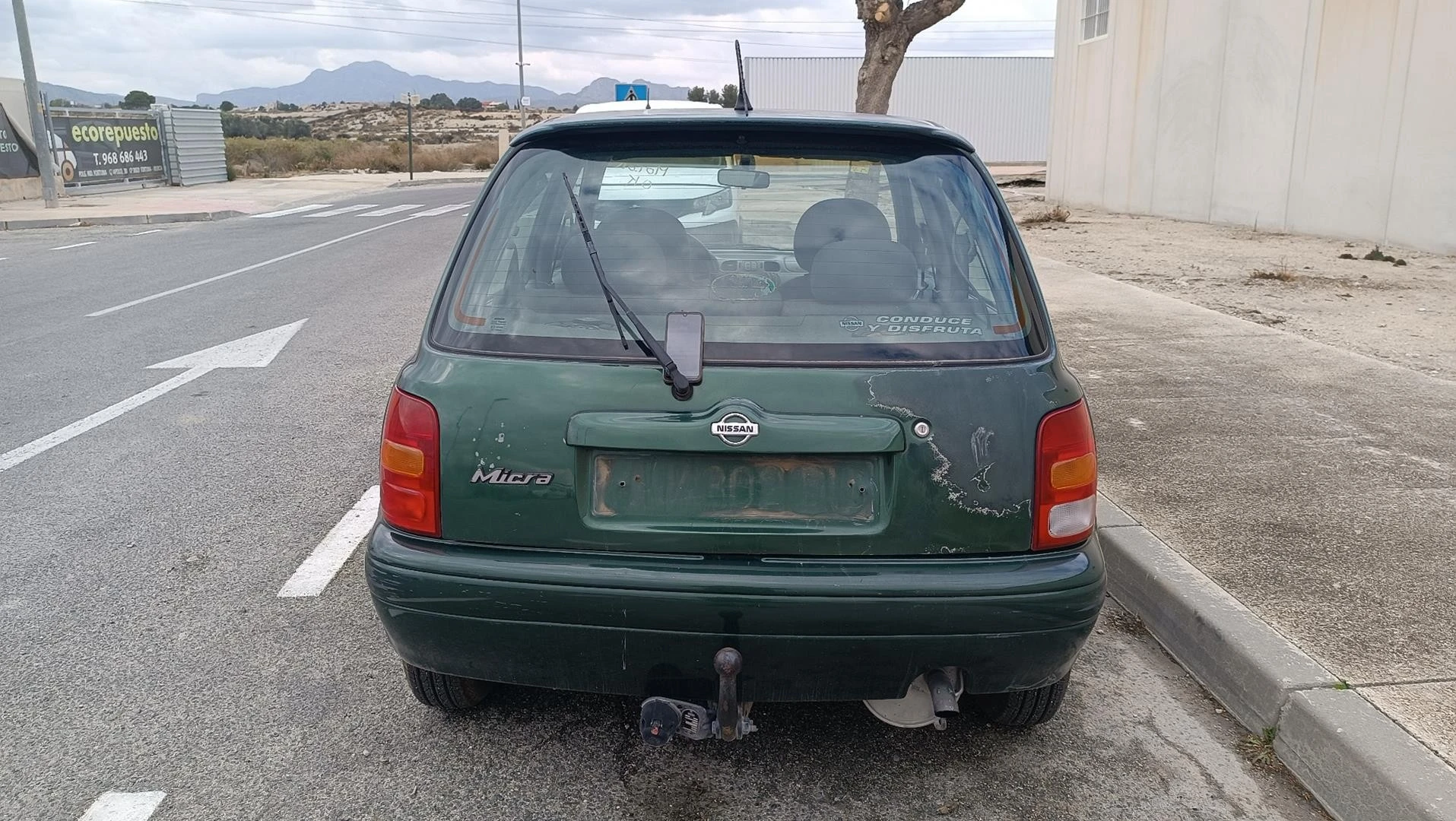 FECHADURA DE PORTA MALA NISSAN MICRA II