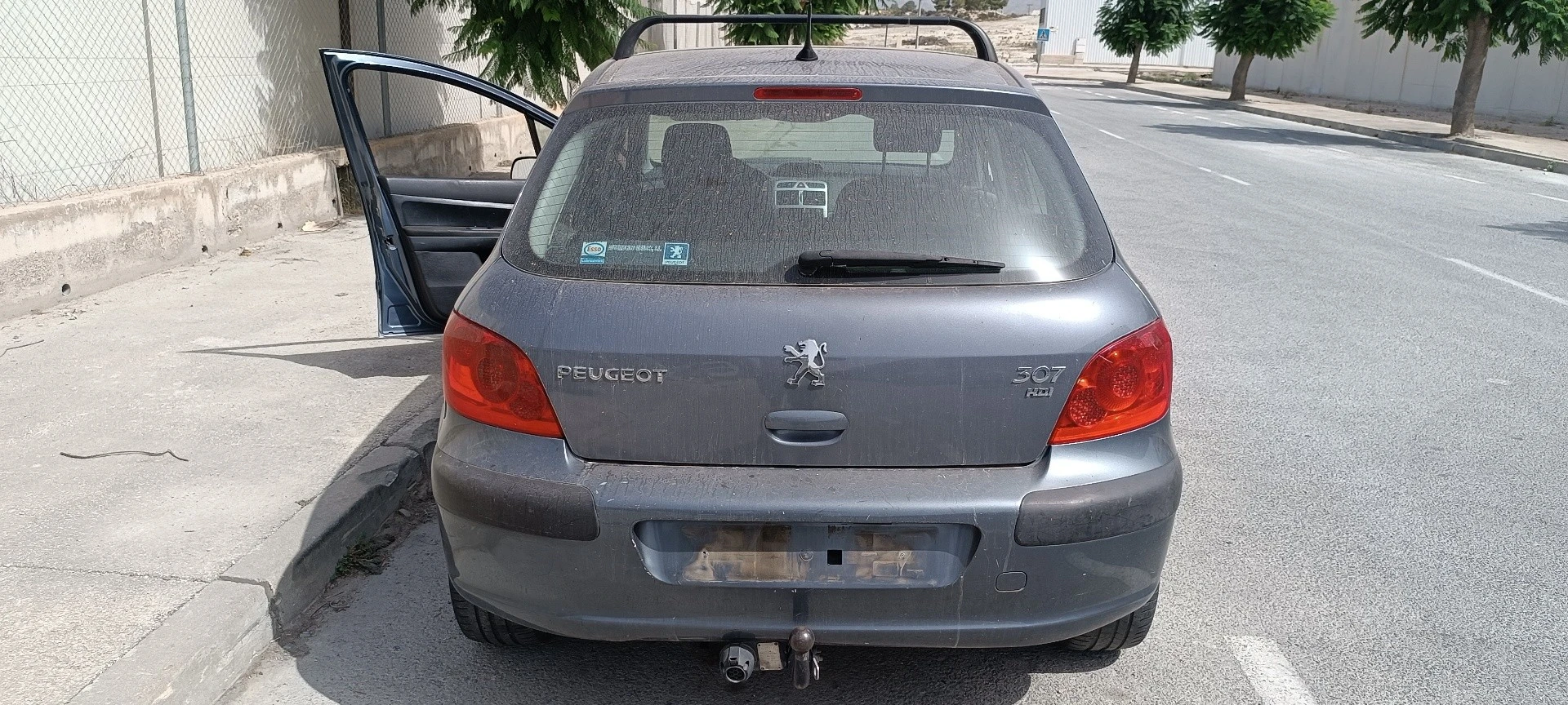 MALA TRASEIRA PEUGEOT 307