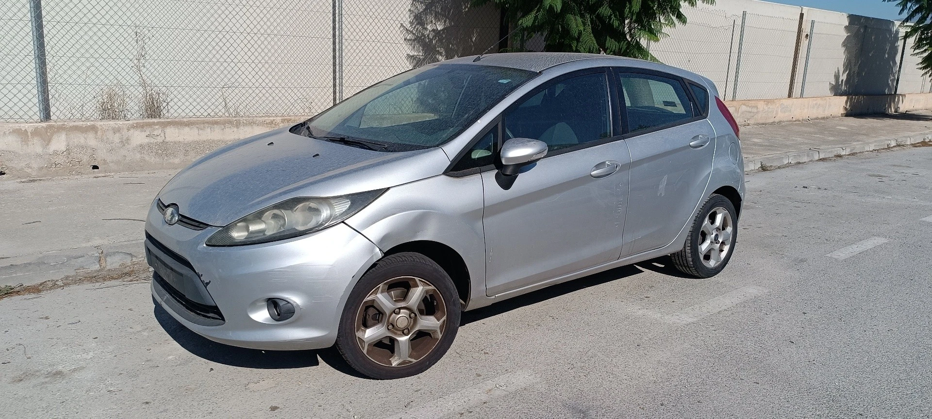 REFORÇO DO PARA-CHOQUES FORD FIESTA V