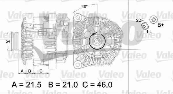 ALTERNADOR CITROЁN C3 I