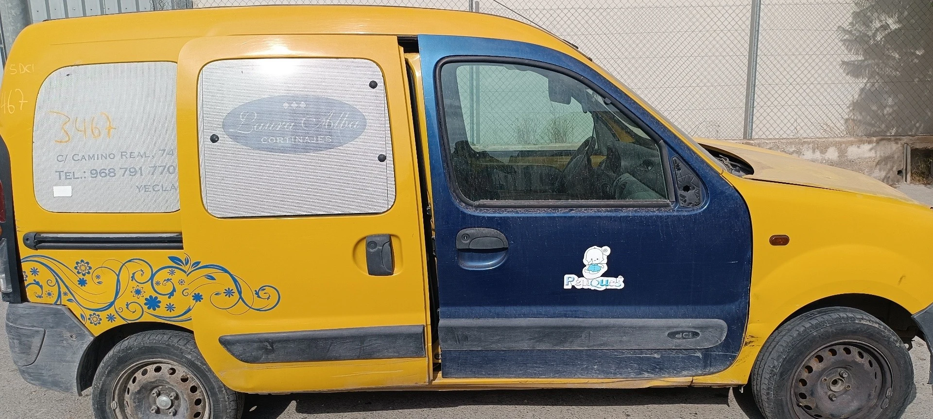 PORTA FRENTE DIREITA RENAULT KANGOO