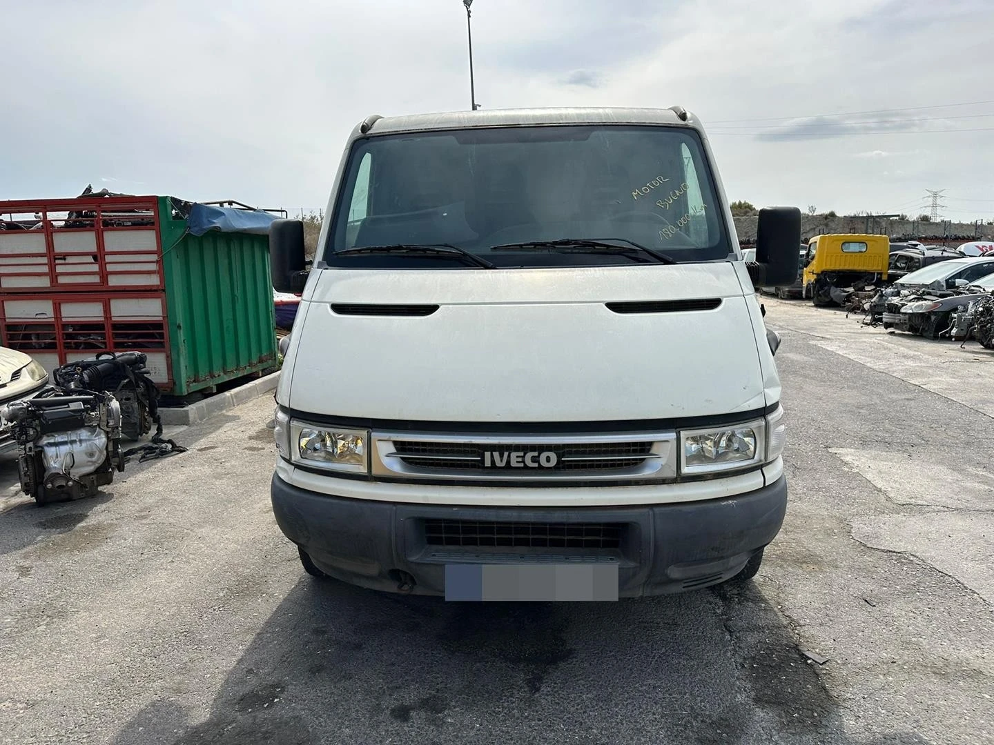 PÁRA-CHOQUES DIANTEIRO IVECO DAILY IV CAJACHASIS