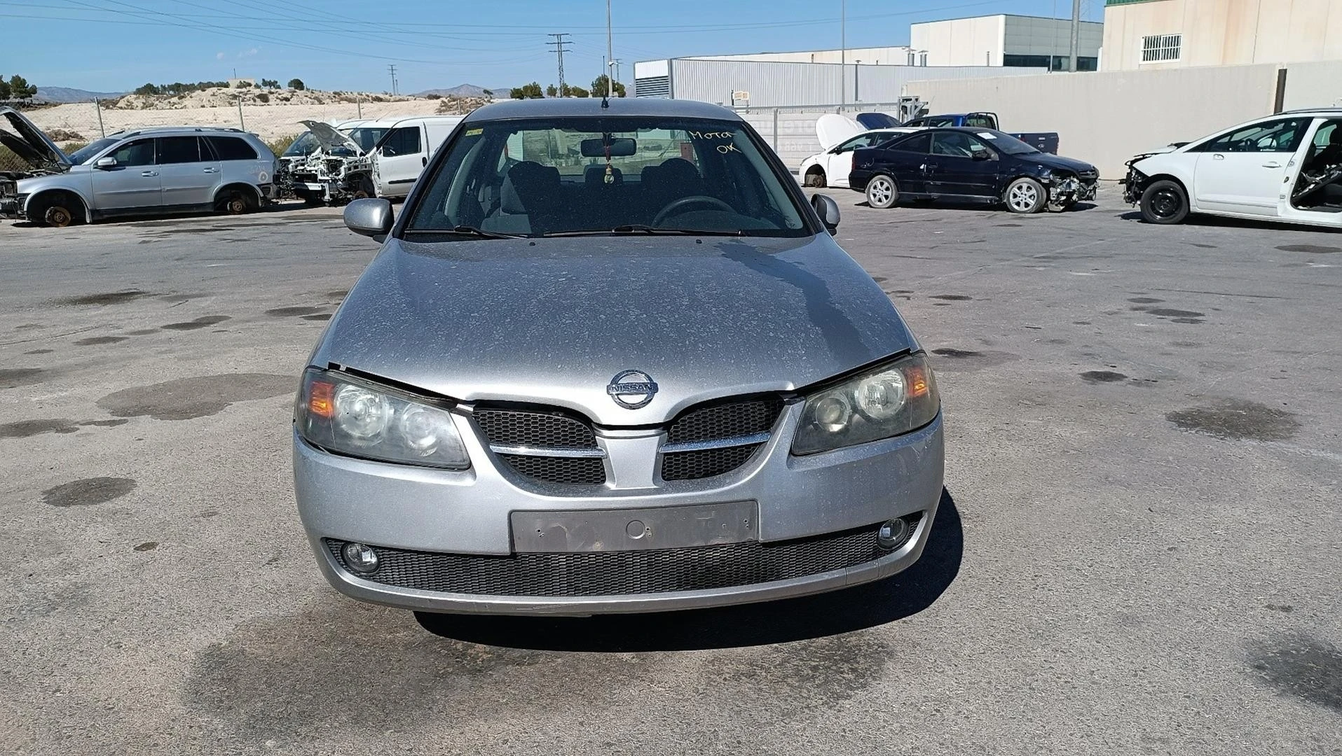 FAROL DE NEVOEIRO ESQUERDO NISSAN ALMERA II HATCHBACK