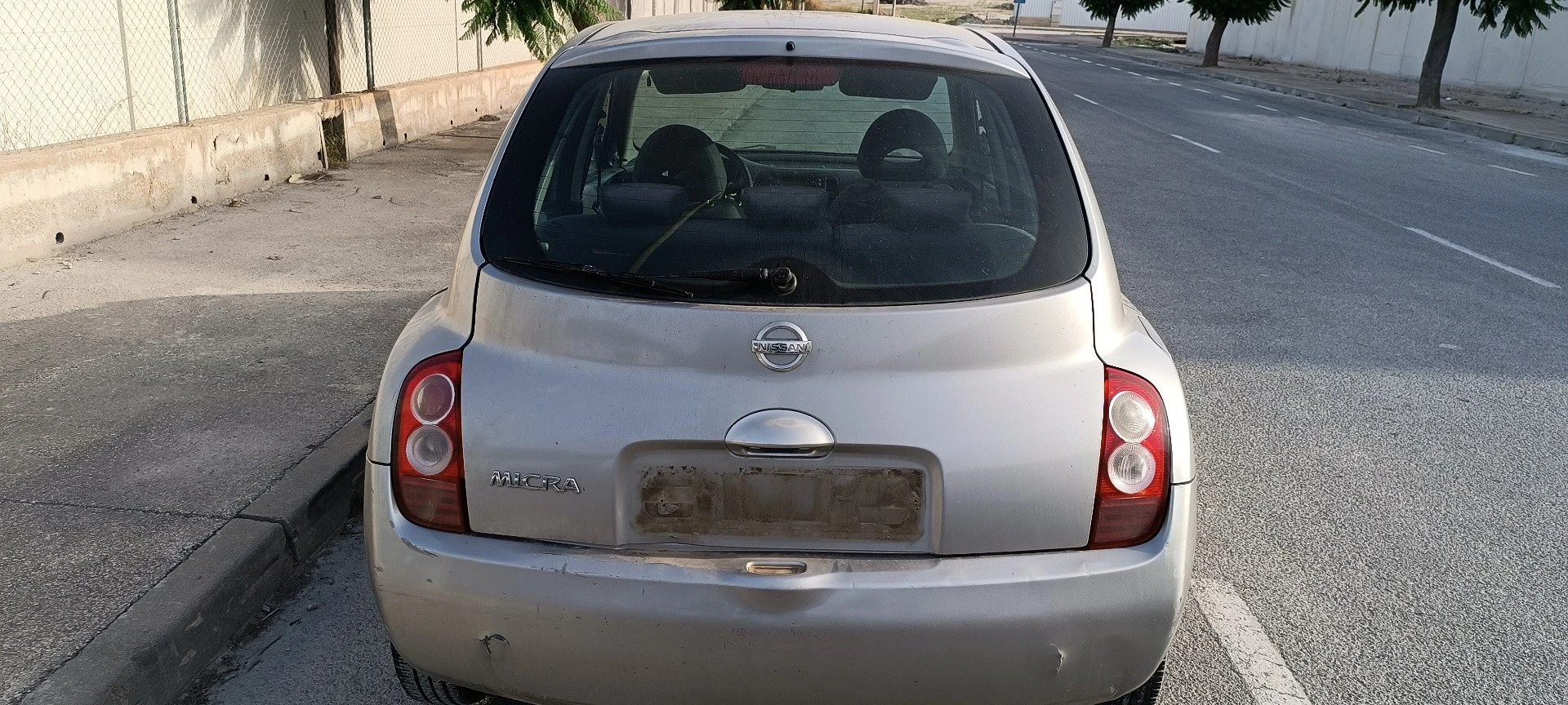 MALA TRASEIRA NISSAN MICRA III