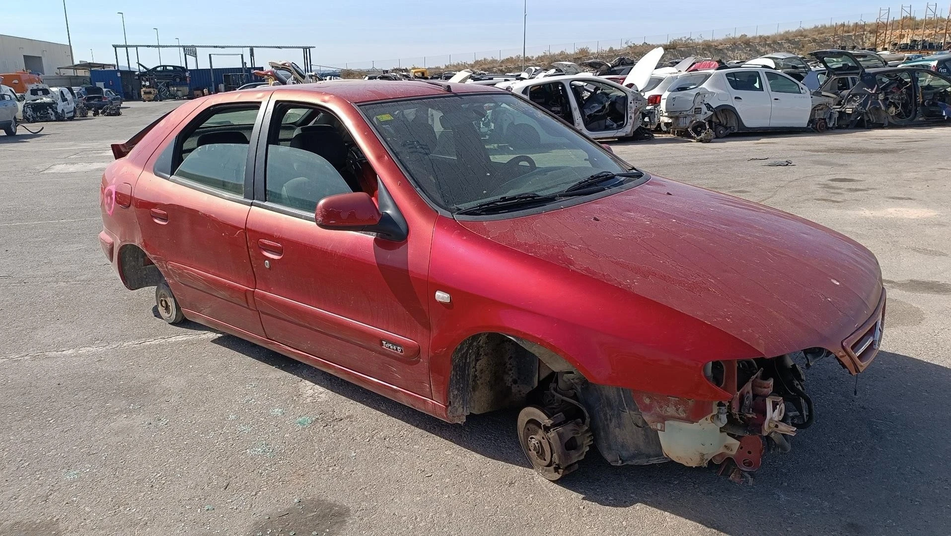 CHARRIOT FRONTAL CITROЁN XSARA