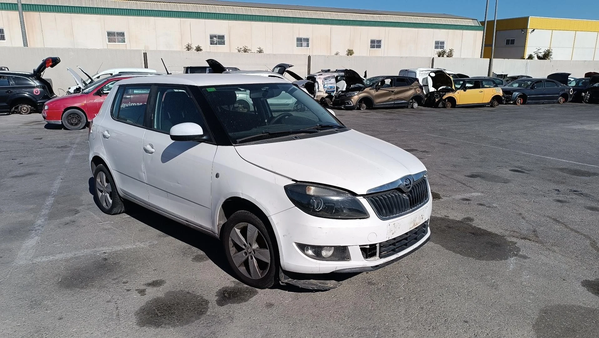 CORPO DE BORBOLETAS SKODA FABIA II COMBI