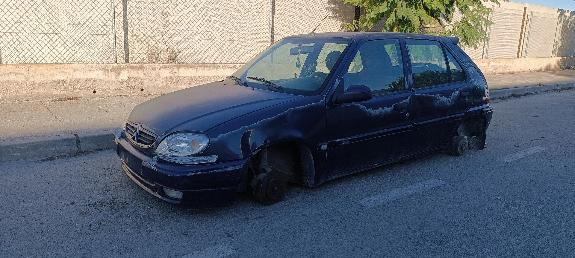 TRANSMISSÃO FRENTE ESQUERDA CITROЁN SAXO