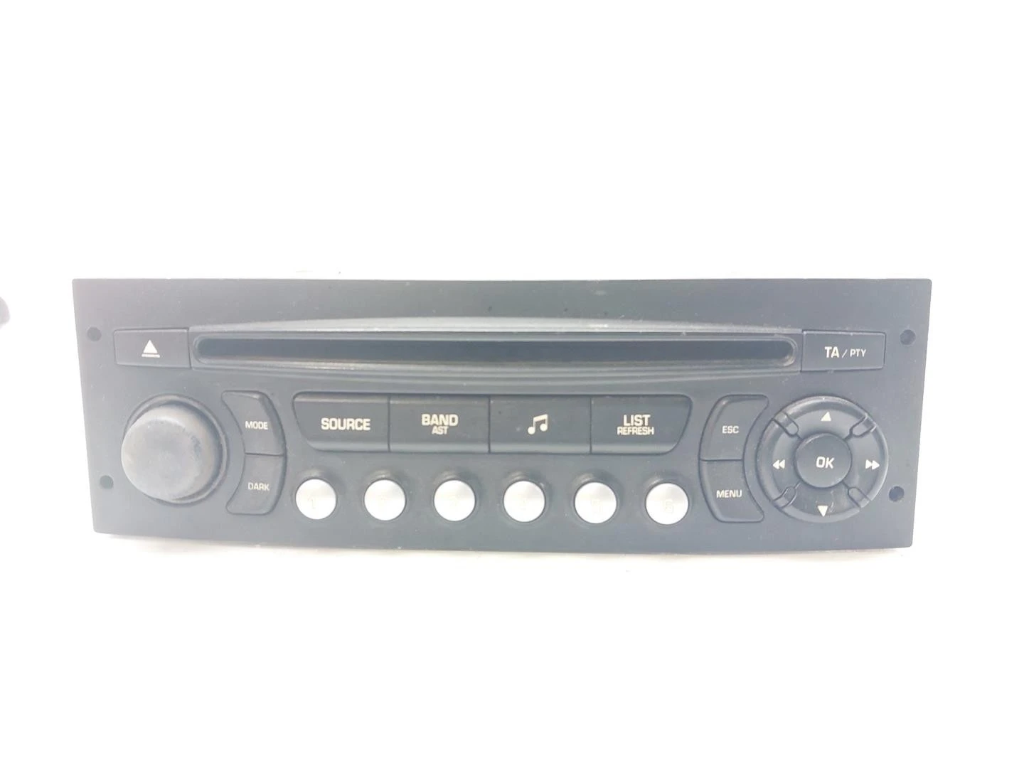 SISTEMA DE ÁUDIO RÁDIO CD PEUGEOT 207 VAN