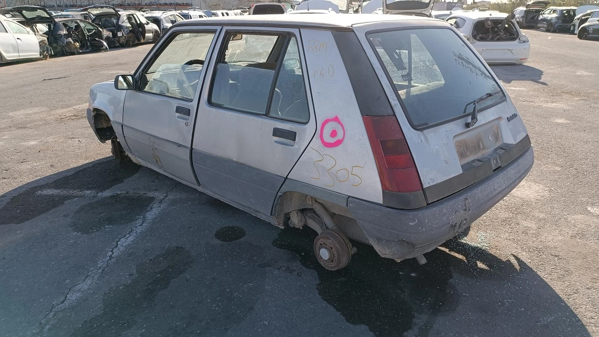 FECHADURA PORTA TRASEIRA ESQUERDA RENAULT SUPER 5