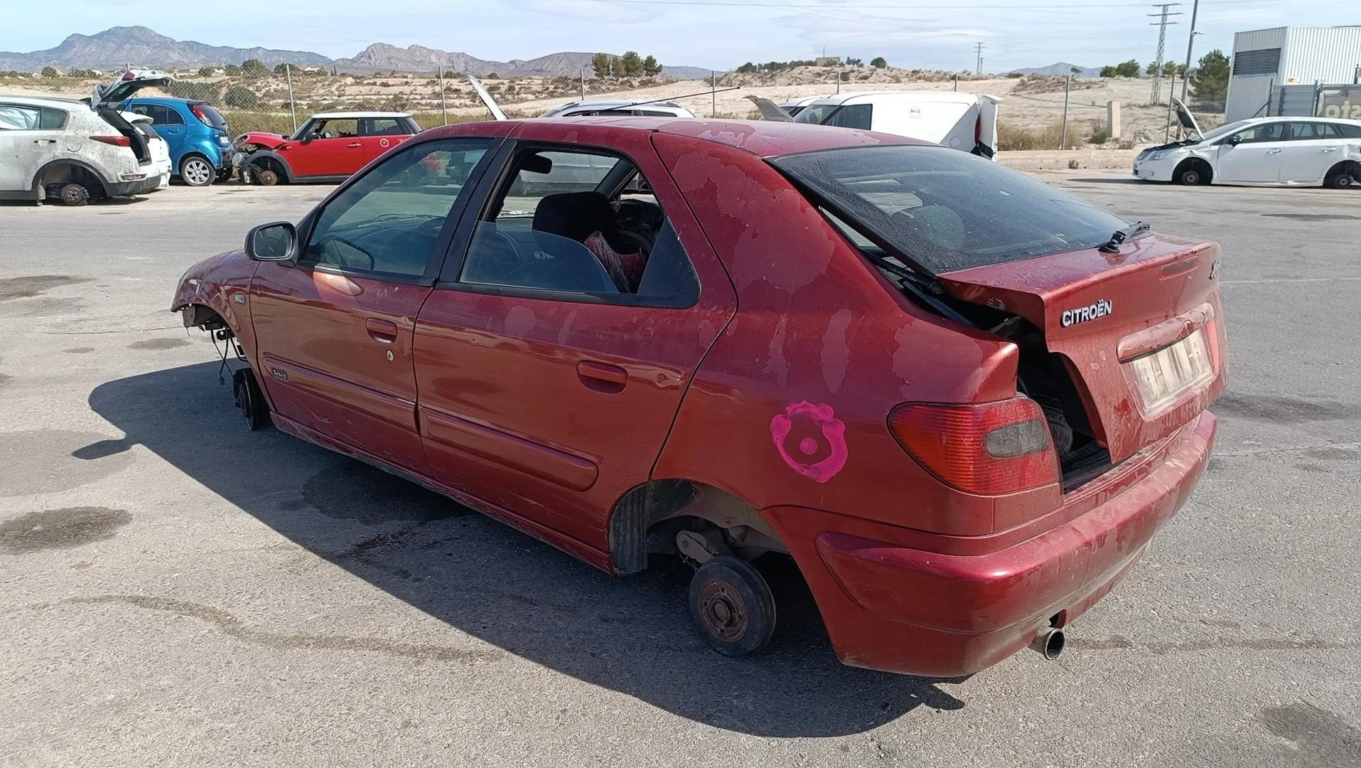 FECHADURA PORTA TRASEIRA ESQUERDA CITROЁN XSARA