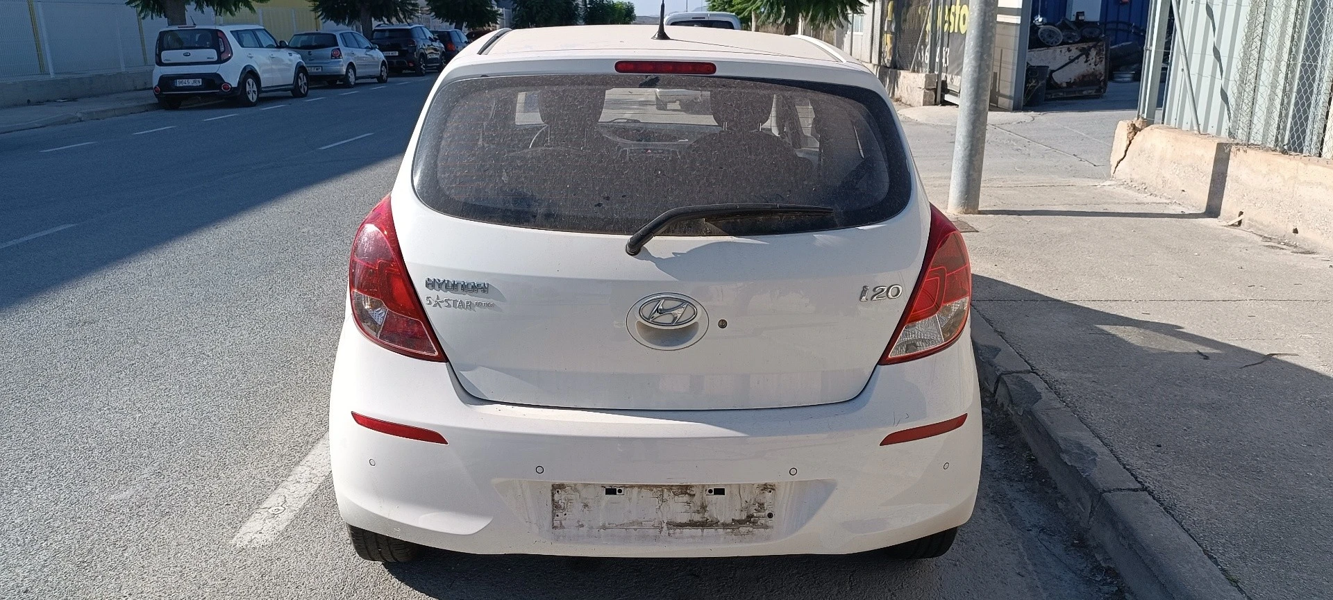 MALA TRASEIRA HYUNDAI I20