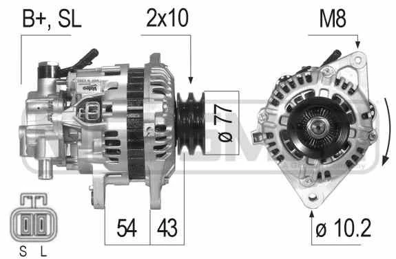 ALTERNADOR MITSUBISHI MONTERO