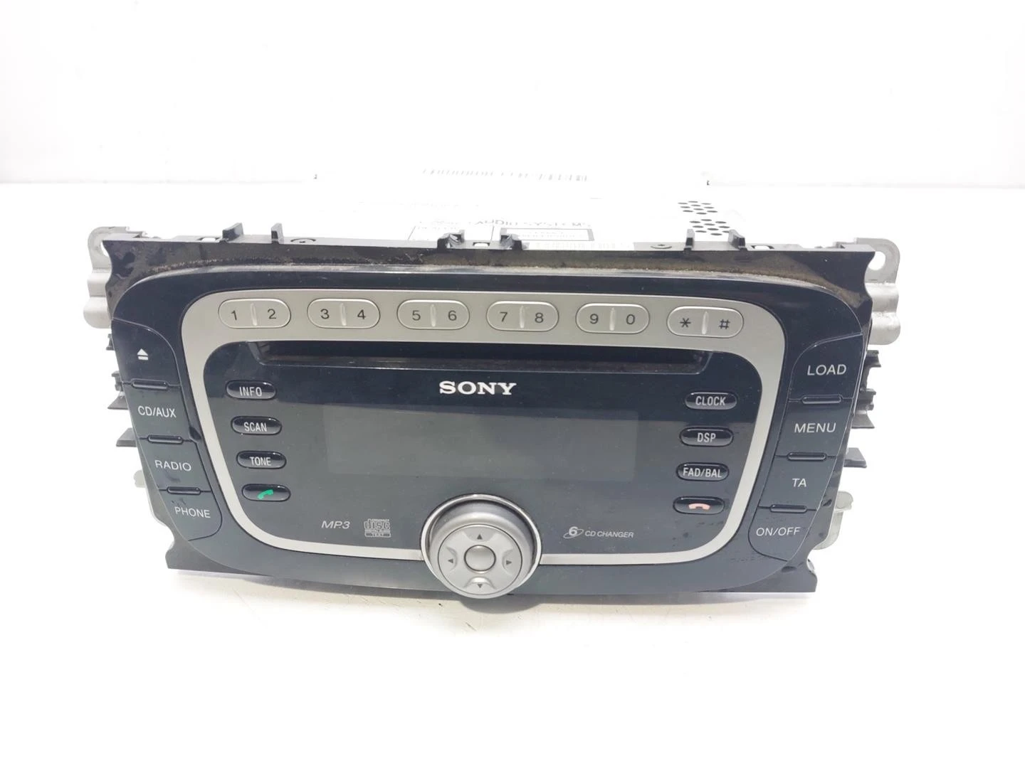 SISTEMA DE ÁUDIO RÁDIO CD FORD MONDEO IV