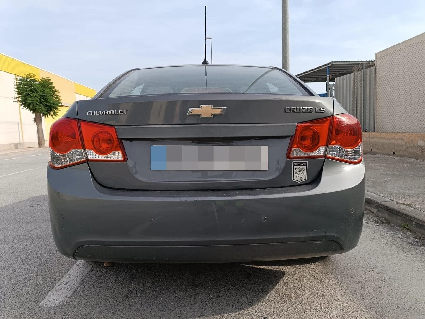 MALA TRASEIRA CHEVROLET CRUZE